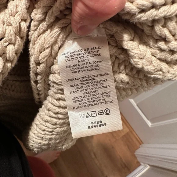 Free People Cozy Cream Turtleneck Sweater - Picture 6 of 7